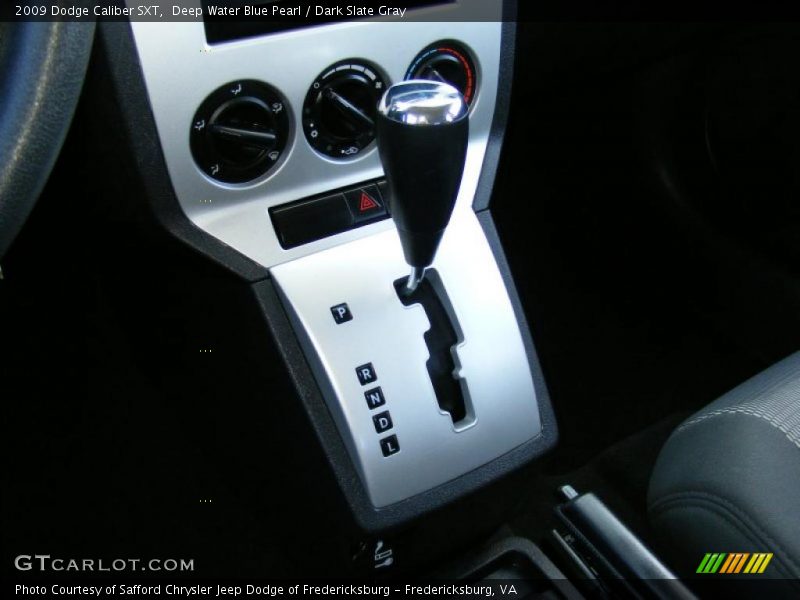 Deep Water Blue Pearl / Dark Slate Gray 2009 Dodge Caliber SXT