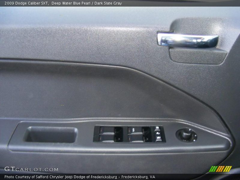 Deep Water Blue Pearl / Dark Slate Gray 2009 Dodge Caliber SXT