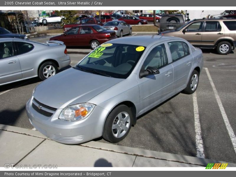 Ultra Silver Metallic / Gray 2005 Chevrolet Cobalt Sedan