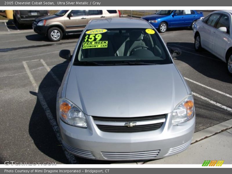 Ultra Silver Metallic / Gray 2005 Chevrolet Cobalt Sedan