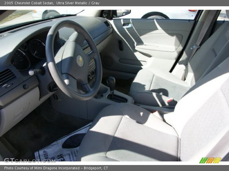 Ultra Silver Metallic / Gray 2005 Chevrolet Cobalt Sedan