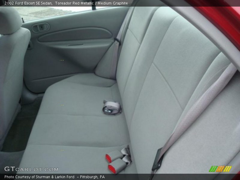 Toreador Red Metallic / Medium Graphite 2002 Ford Escort SE Sedan