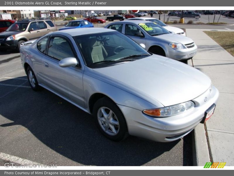 Sterling Metallic / Pewter 2001 Oldsmobile Alero GL Coupe