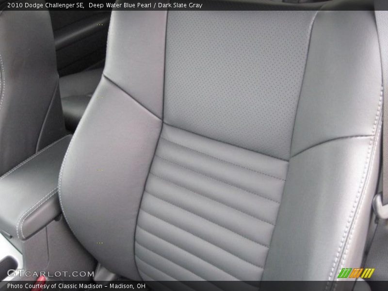 Deep Water Blue Pearl / Dark Slate Gray 2010 Dodge Challenger SE