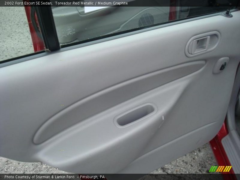 Toreador Red Metallic / Medium Graphite 2002 Ford Escort SE Sedan