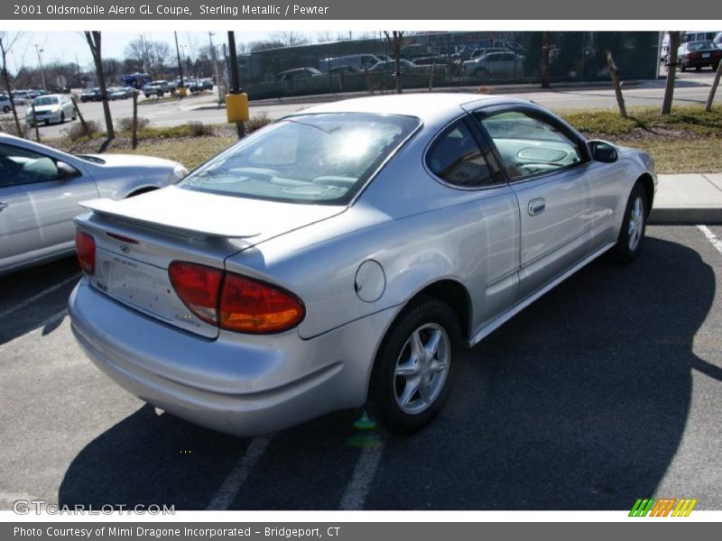 Sterling Metallic / Pewter 2001 Oldsmobile Alero GL Coupe