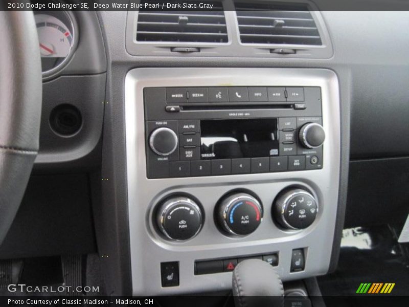 Deep Water Blue Pearl / Dark Slate Gray 2010 Dodge Challenger SE