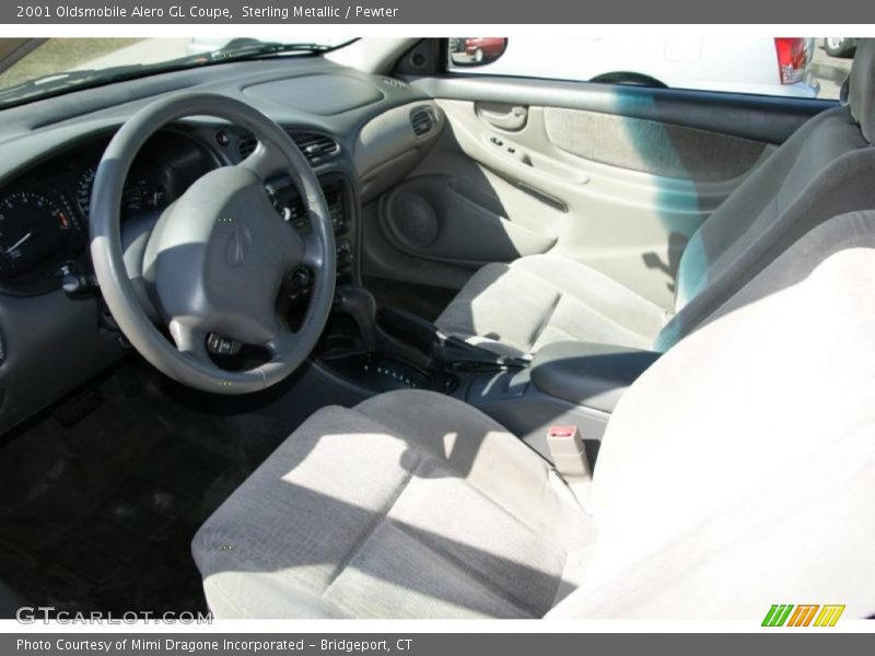 Sterling Metallic / Pewter 2001 Oldsmobile Alero GL Coupe