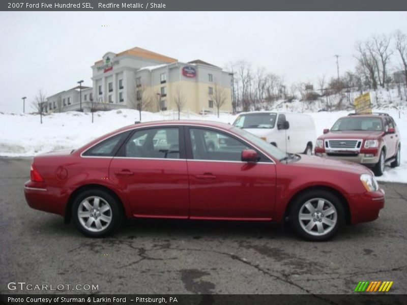 Redfire Metallic / Shale 2007 Ford Five Hundred SEL