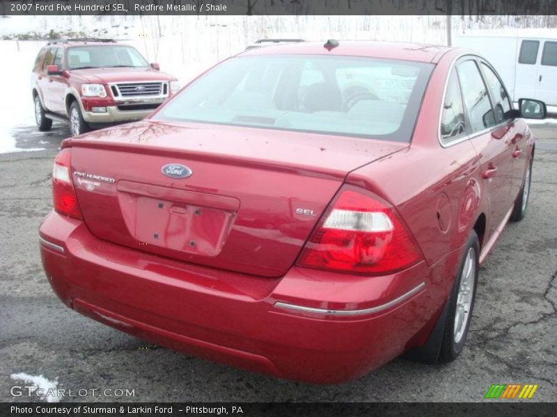 Redfire Metallic / Shale 2007 Ford Five Hundred SEL