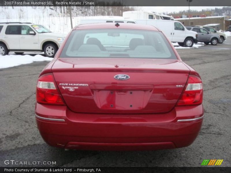 Redfire Metallic / Shale 2007 Ford Five Hundred SEL