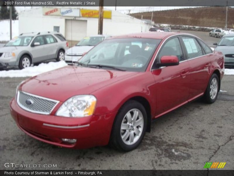 Redfire Metallic / Shale 2007 Ford Five Hundred SEL