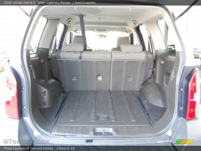Silver Lightning Metallic / Steel/Graphite 2005 Nissan Xterra S