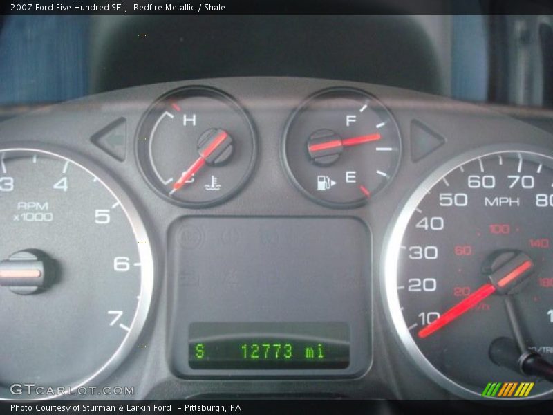 Redfire Metallic / Shale 2007 Ford Five Hundred SEL