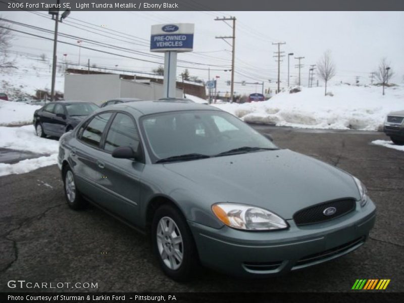 Light Tundra Metallic / Ebony Black 2006 Ford Taurus SE