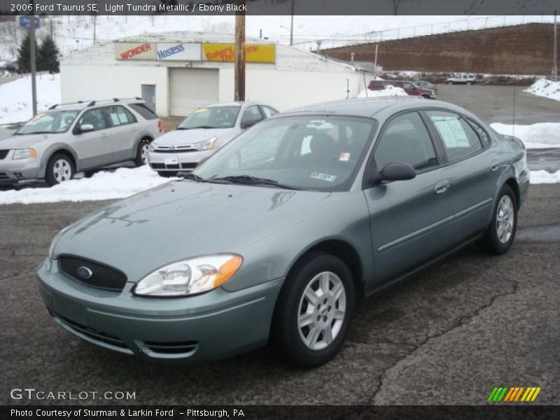 Light Tundra Metallic / Ebony Black 2006 Ford Taurus SE