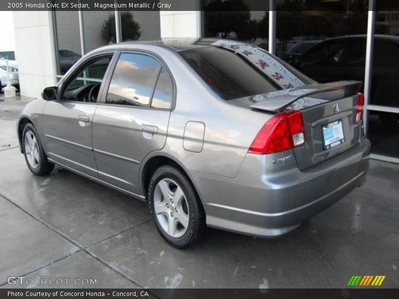 Magnesium Metallic / Gray 2005 Honda Civic EX Sedan