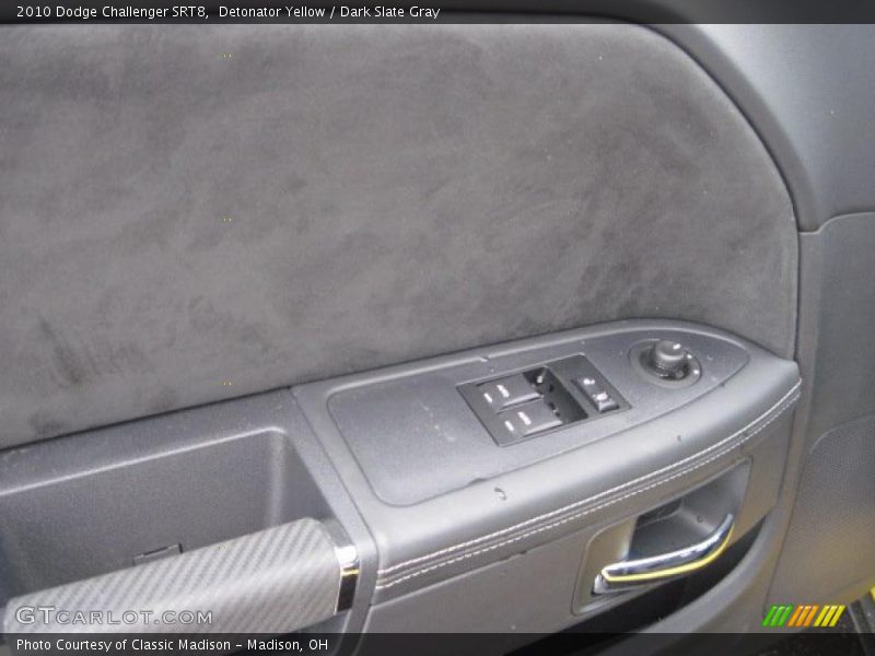 Detonator Yellow / Dark Slate Gray 2010 Dodge Challenger SRT8