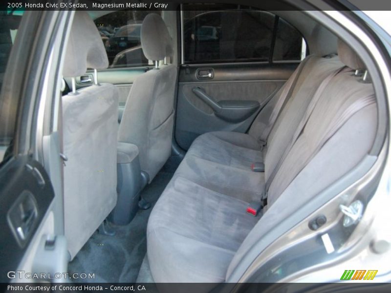 Magnesium Metallic / Gray 2005 Honda Civic EX Sedan