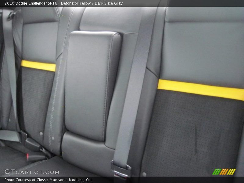 Detonator Yellow / Dark Slate Gray 2010 Dodge Challenger SRT8