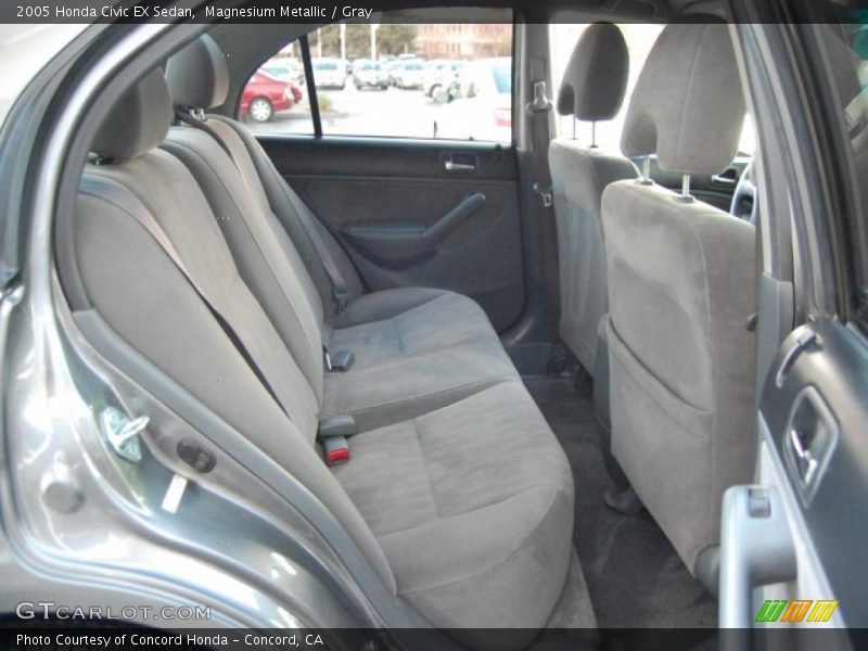 Magnesium Metallic / Gray 2005 Honda Civic EX Sedan