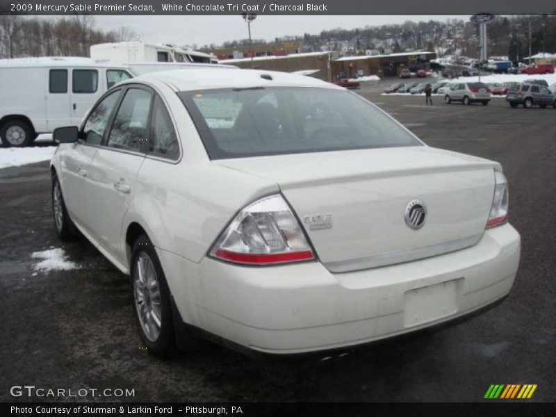 White Chocolate Tri Coat / Charcoal Black 2009 Mercury Sable Premier Sedan