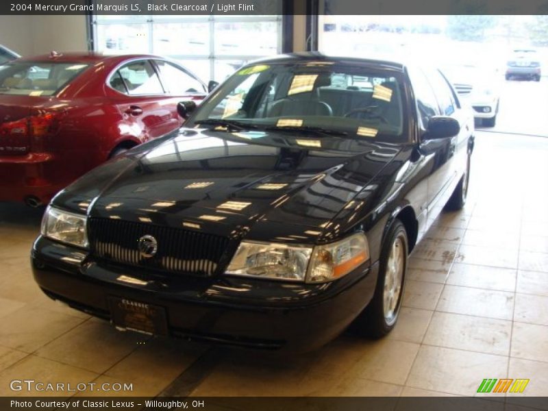Black Clearcoat / Light Flint 2004 Mercury Grand Marquis LS