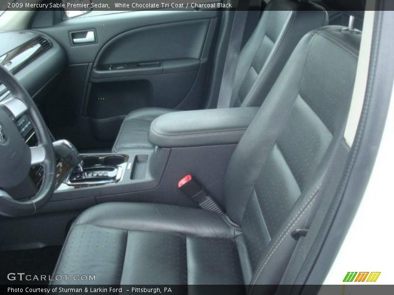 White Chocolate Tri Coat / Charcoal Black 2009 Mercury Sable Premier Sedan