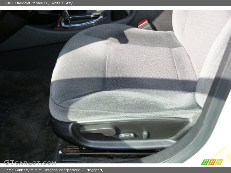 White / Gray 2007 Chevrolet Impala LT