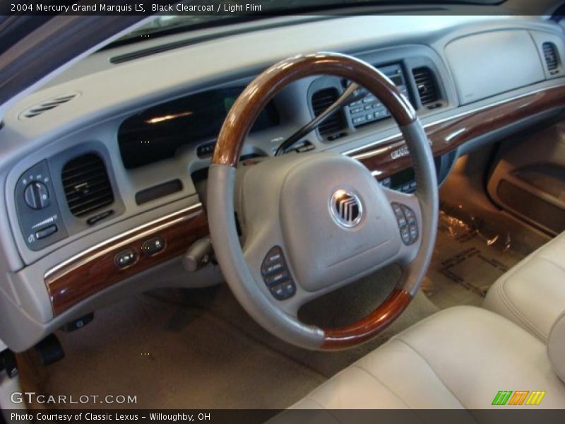 Black Clearcoat / Light Flint 2004 Mercury Grand Marquis LS