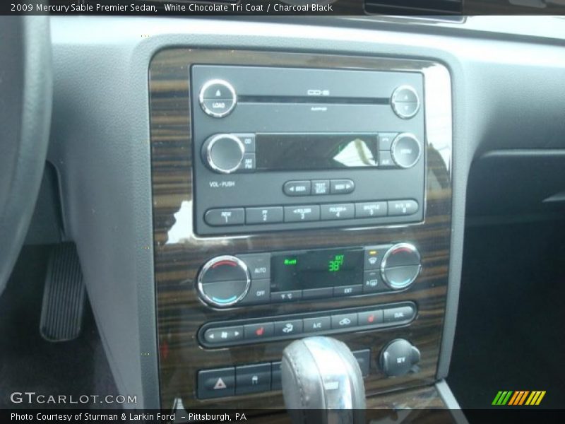 White Chocolate Tri Coat / Charcoal Black 2009 Mercury Sable Premier Sedan