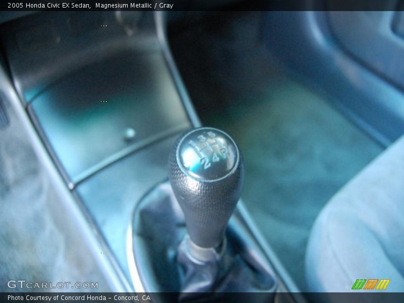 Magnesium Metallic / Gray 2005 Honda Civic EX Sedan