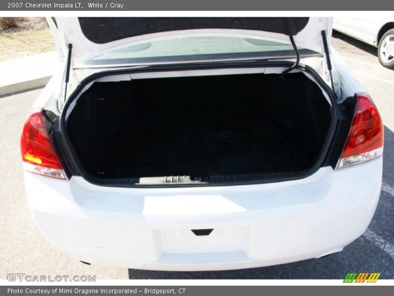 White / Gray 2007 Chevrolet Impala LT