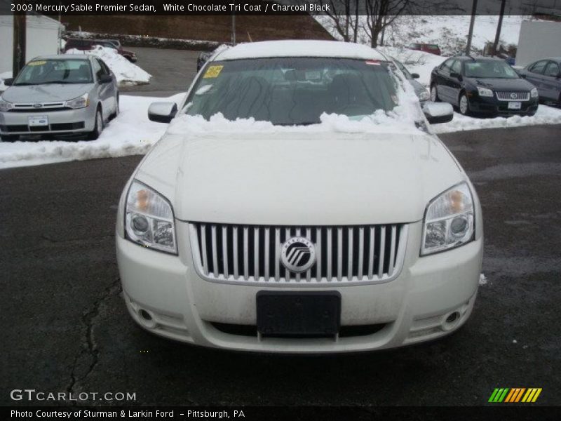 White Chocolate Tri Coat / Charcoal Black 2009 Mercury Sable Premier Sedan