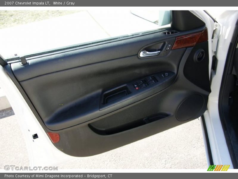 White / Gray 2007 Chevrolet Impala LT