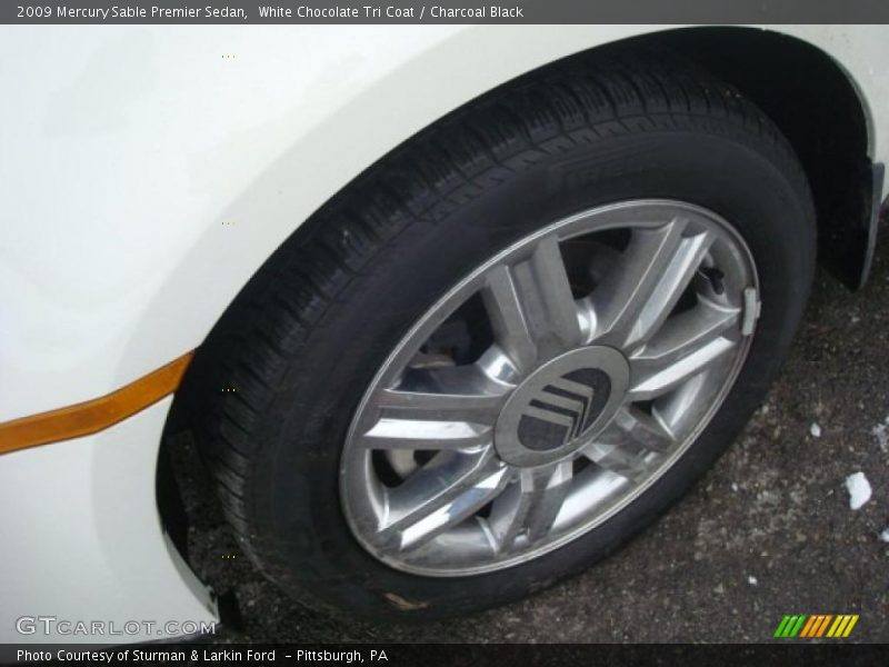 White Chocolate Tri Coat / Charcoal Black 2009 Mercury Sable Premier Sedan
