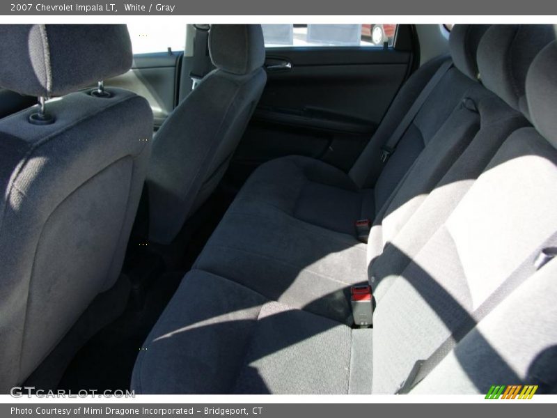 White / Gray 2007 Chevrolet Impala LT