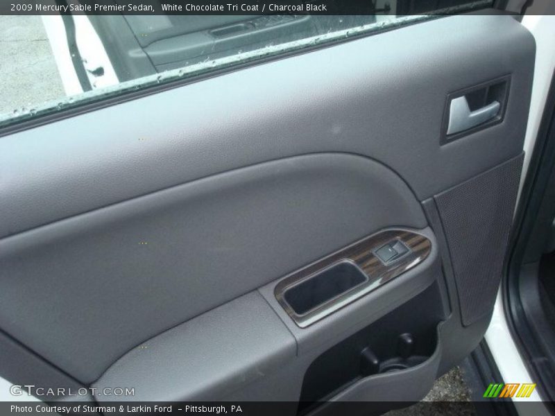 White Chocolate Tri Coat / Charcoal Black 2009 Mercury Sable Premier Sedan