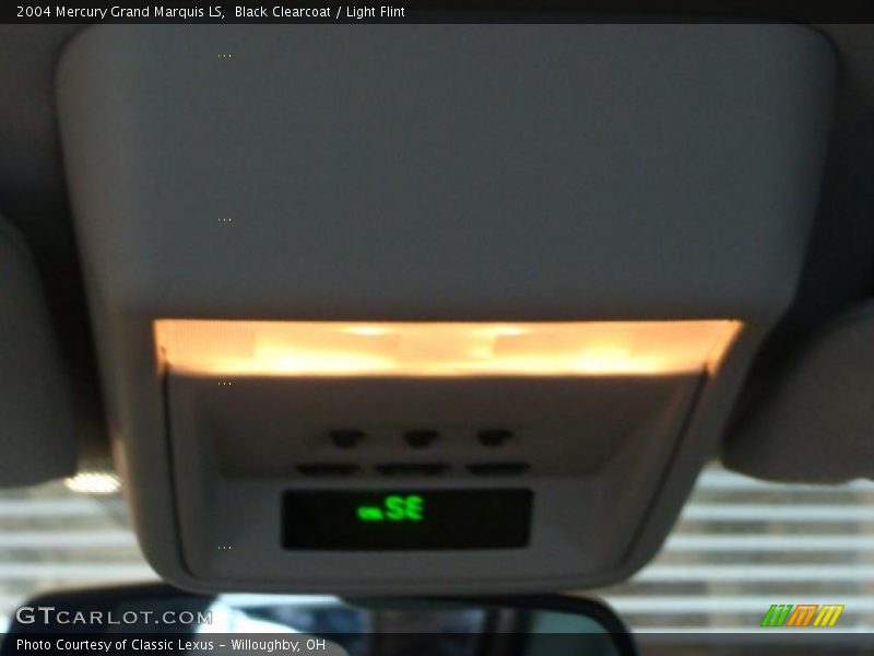 Black Clearcoat / Light Flint 2004 Mercury Grand Marquis LS