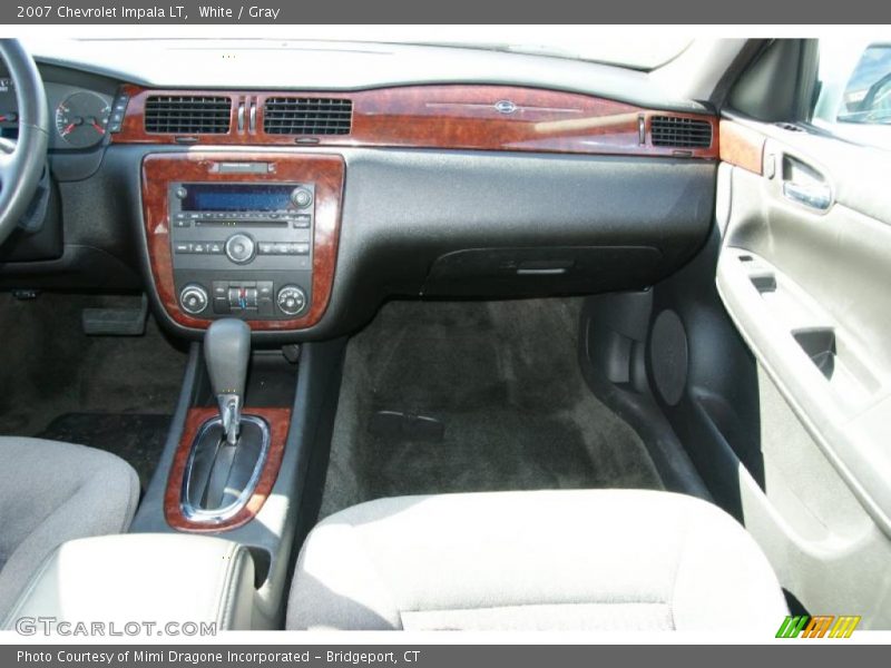 White / Gray 2007 Chevrolet Impala LT