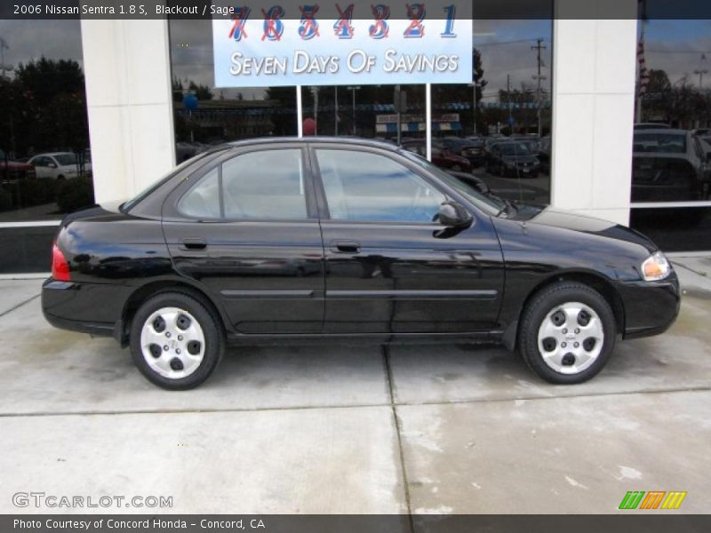 Blackout / Sage 2006 Nissan Sentra 1.8 S