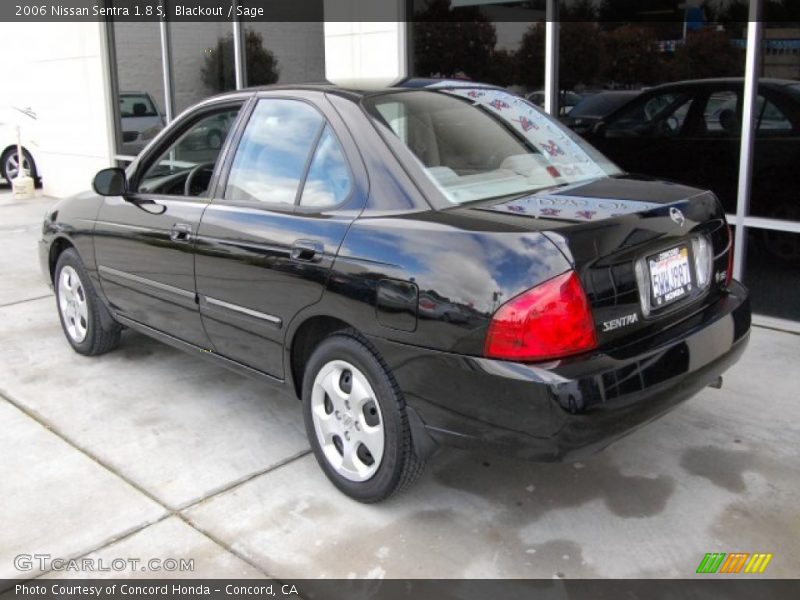 Blackout / Sage 2006 Nissan Sentra 1.8 S