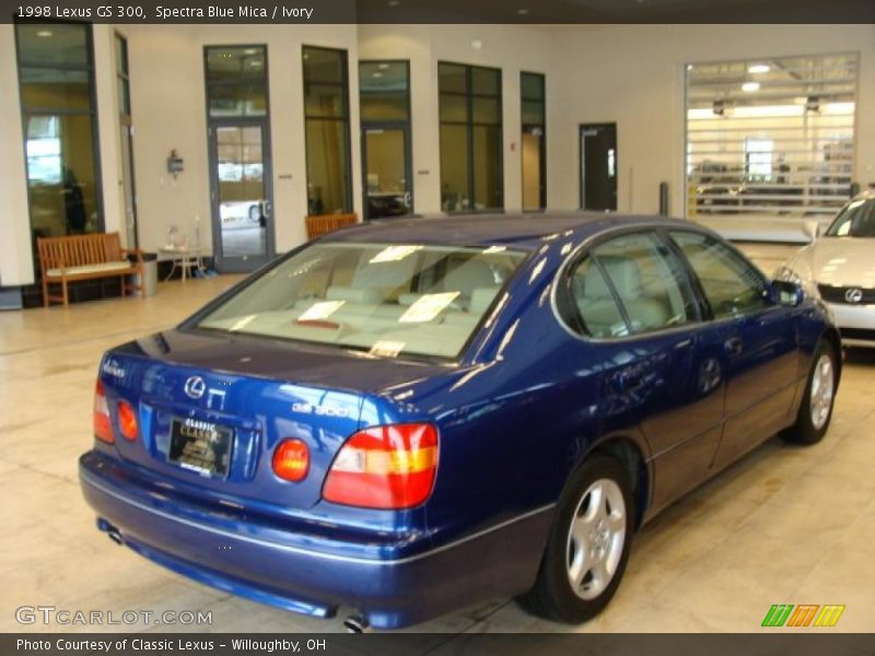 Spectra Blue Mica / Ivory 1998 Lexus GS 300