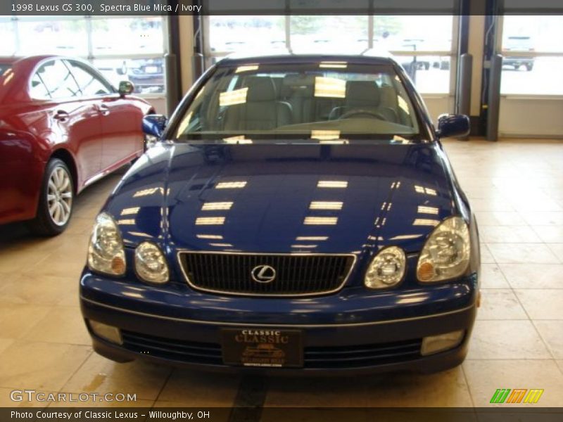 Spectra Blue Mica / Ivory 1998 Lexus GS 300