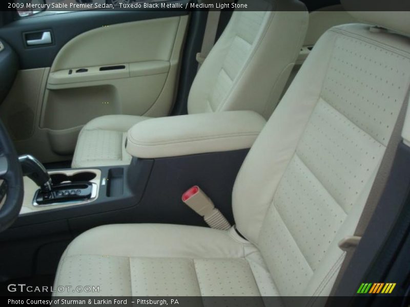 Tuxedo Black Metallic / Medium Light Stone 2009 Mercury Sable Premier Sedan