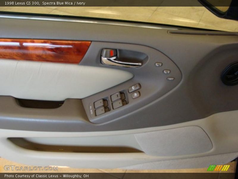 Spectra Blue Mica / Ivory 1998 Lexus GS 300