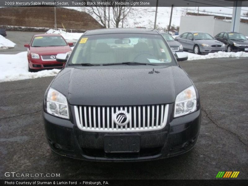 Tuxedo Black Metallic / Medium Light Stone 2009 Mercury Sable Premier Sedan