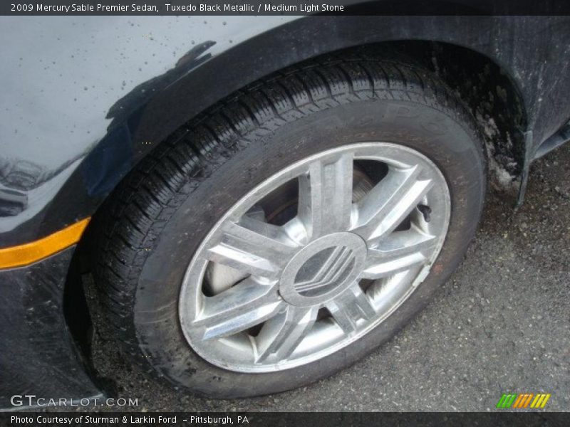 Tuxedo Black Metallic / Medium Light Stone 2009 Mercury Sable Premier Sedan
