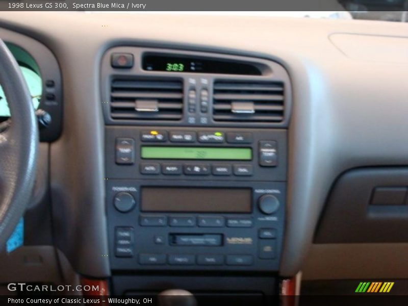 Spectra Blue Mica / Ivory 1998 Lexus GS 300