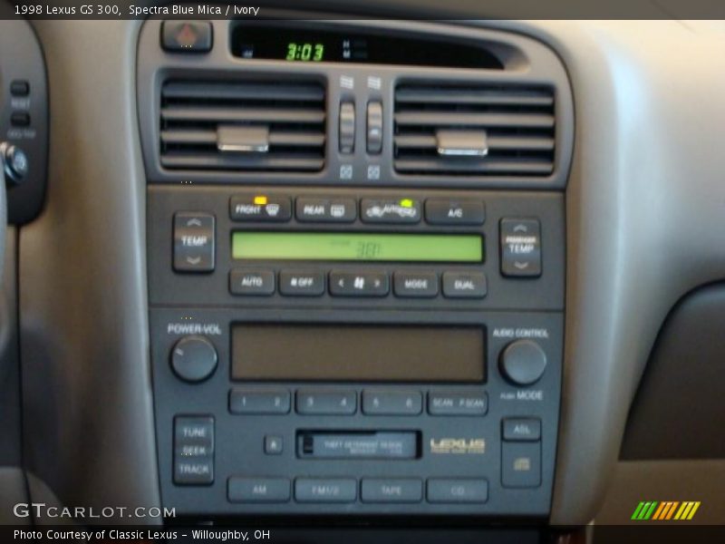 Spectra Blue Mica / Ivory 1998 Lexus GS 300